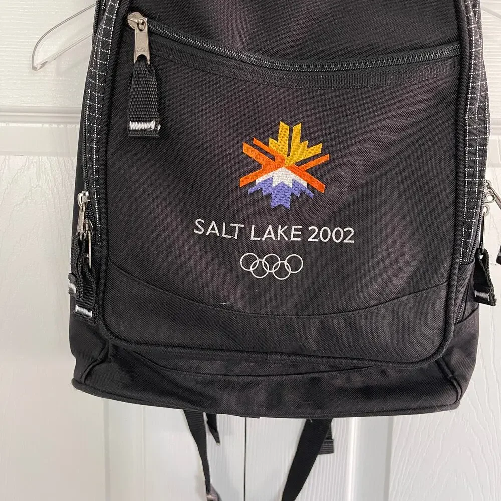 Vintage Salt Lake 2002 USA Winter Olympics Backpack